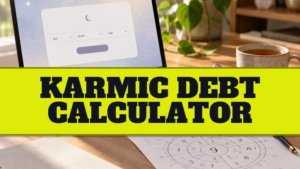 karmic debt calculator