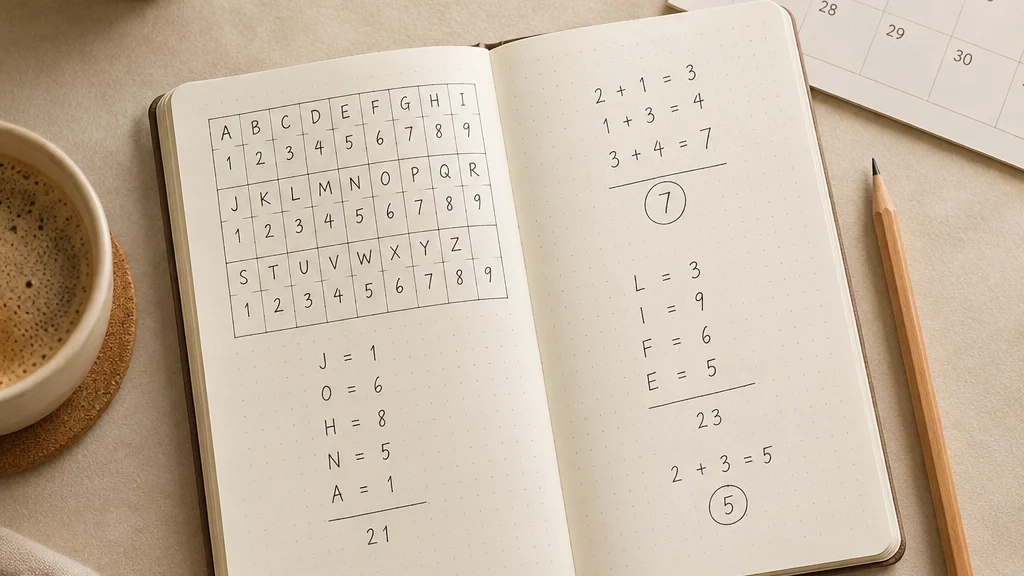 numerology chart calculator numerology chart calculator