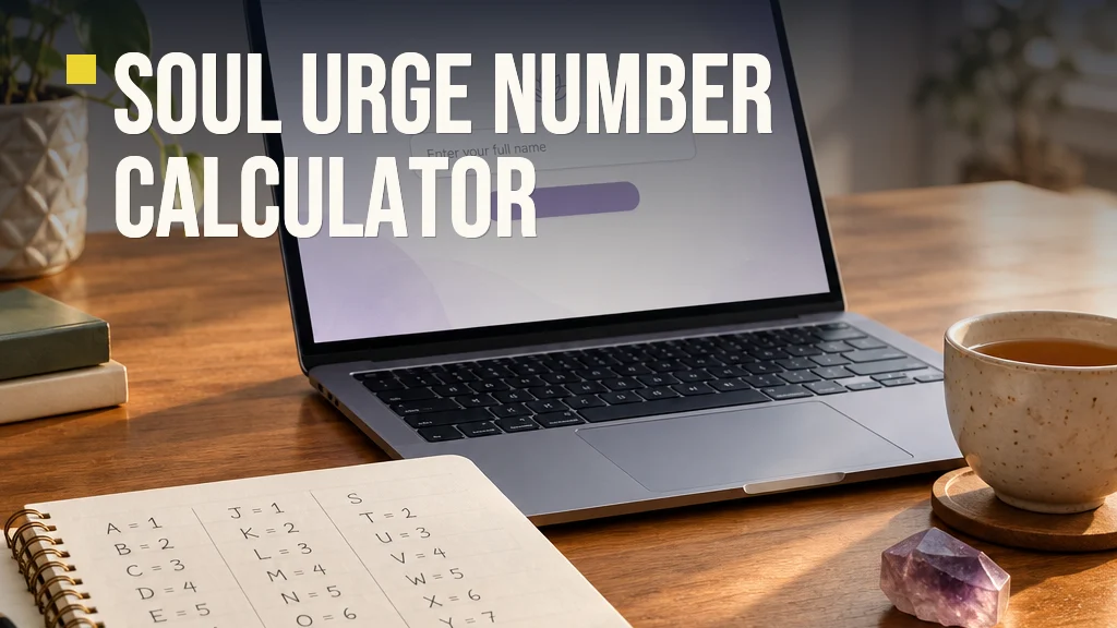 soul urge number calculator